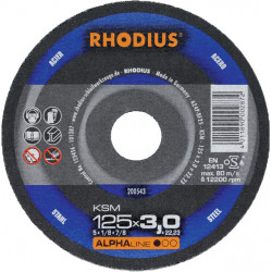 Диск отрезной по стали KSM 230x3,0x22,23 Rhodius (25 шт/уп)