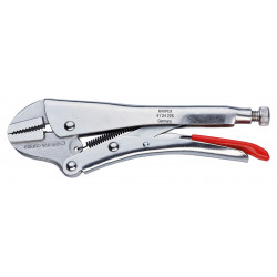 Клещи зажимные оцинкованные, глянцевая поверхность 225 mm Knipex