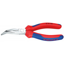 Круглогубцы плоские с режущими кромками хромированные 160 mm Knipex