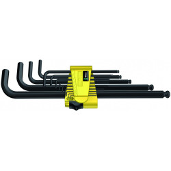 Набор Г-образных ключей, дюймовых, BlackLaser, 950 PKL/13 SZ N, 13 предметов, Wera