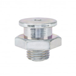 Плоская пресс-масленка M1, KØ 16 mm M 10 x 1, оцинкована, под ключ 17 Pressol