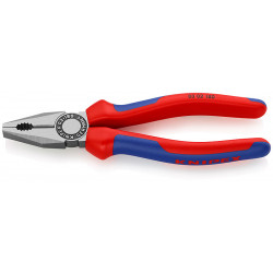 Плоскогубцы комбинированные черненые, 180mm Knipex