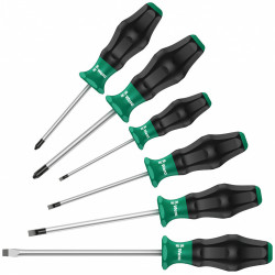 Набор отверток Kraftform Comfort, 6 предметов, Wera