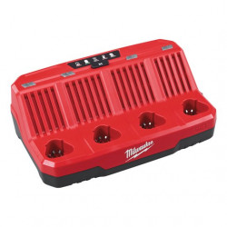 Зарядное устройство Milwaukee M12 C4, 2.0, 3.0, 4.0, 6.0 Ah
