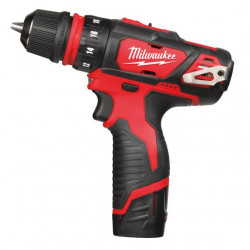 Аккумуляторная дрель/ш. со сменными насадками Milwaukee M12 BDDX-202C (Li-Ion2Ач) 12В