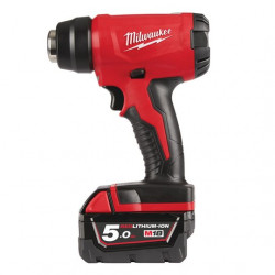 Аккумуляторный компактный технический фен Milwaukee M18BHG-502C 18В