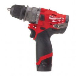 Акк.дрель-шуруповерт со сменными насадками Milwaukee M12 FPDX-202X FUEL (Li-Ion2Ач) 12В