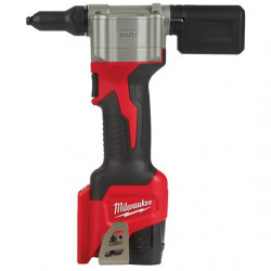 Аккумуляторный заклепочник Milwaukee M12 BPRT-201X (Li-Ion2Ач) 12В