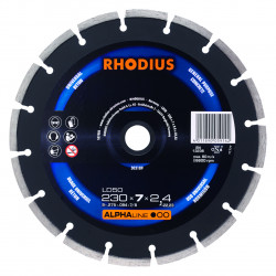 Диск алмазный сегмент LD 50 230x7,0x2,4x22,23 Rhodius