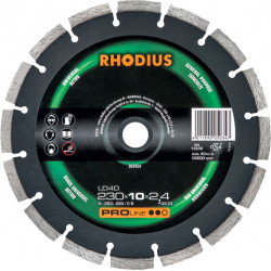 Диск алмазный сегмент LD 40 230x10x2,4x22,23 Rhodius