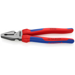 Плоскогубцы комбинированные особой мощности черненые, 225mm Knipex