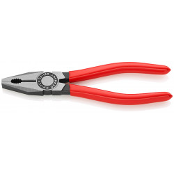 Плоскогубцы комбинированные черненые, 180mm Knipex