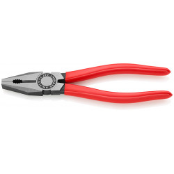 Плоскогубцы комбинированные черненые, 200mm Knipex