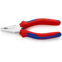 Плоскогубцы комбинированные хромированные 140 mm Knipex