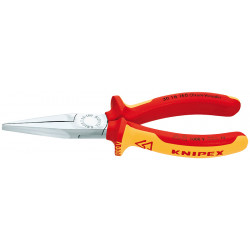 Длинногубцы хромированные 160 mm 1000V VDE  Knipex