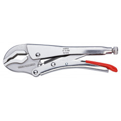 Клещи зажимные оцинкованные, глянцевая поверхность 250 mm Knipex