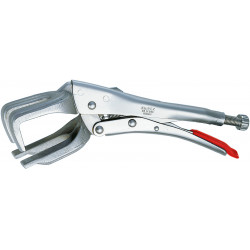 Клещи зажимные сварочные оцинкованные, глянцевая поверхность 280 mm Knipex