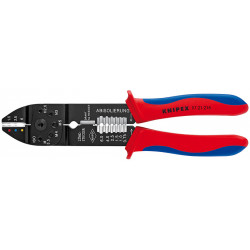 Клещи зажимные для опрессовки, вороненые 230 mm Knipex