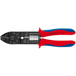 Клещи зажимные для опрессовки, вороненые 230 mm Knipex
