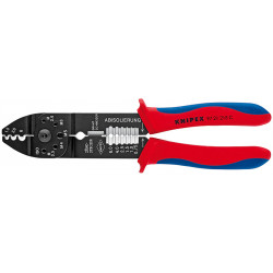 Клещи зажимные для опрессовки, вороненые 230 mm Knipex