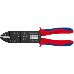Клещи зажимные для опрессовки, вороненые 240 mm Knipex