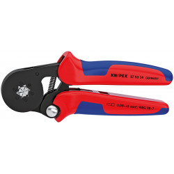 Инструмент самонастраивающийся для опрессовки контактных гильз 180 mm Knipex