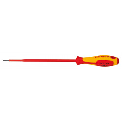 Отвертка для винтов с шлицевой головкой 287 mm 1000V VDE Knipex