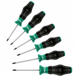 Набор отверток Kraftform Comfort, 6 предметов, Wera