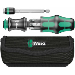 Отвертка Kraftform Kompakt 20 с сумкой, 7 предметов, Wera