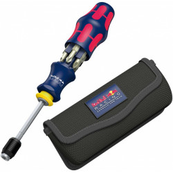 Инструменты компактные Kraftform Kompakt 20 в сумке, 7 предметов, Red Bull Racing, Wera