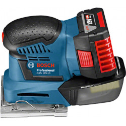 Аккумуляторная виброшлифмашина Li-ion 18 В GSS 18V-10 Bosch