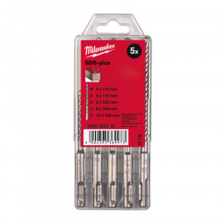 Набор буров SDS+ Milwaukee M2 (5шт)