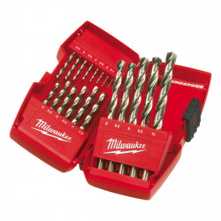Набор сверл по металлу Milwaukee HSS-G THUNDERWEB (19шт)