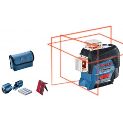 Лазерный нивелир GLL 3-80 C (AA) + вкладка для L-boxx Bosch