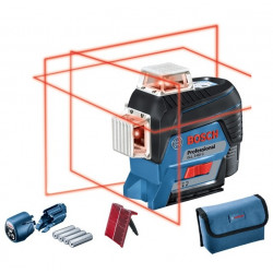 Лазерный нивелир GLL 3-80 C (AA) + BT 150 + вкладка для L-boxx Bosch