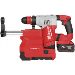 Аккумуляторный перфоратор с системой пылеудаления M18 CHPXDE-502C FUEL (Li-Ion5Ач) Milwaukee