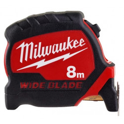 Рулетка Премиум с широким полотном 8м Milwaukee