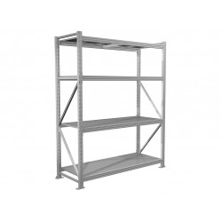 Стеллаж MS Pro 2000х600х1500, 4 полки