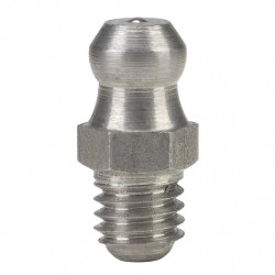 Пресс-масленка Н1, прямая M 6 x 1, VA, SK, SW 7 mm, нержавеющая сталь Pressol