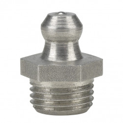 Пресс-масленка Н1, прямая M 10 x 1, VA, SK, SW 11 mm, нержавеющая сталь Pressol