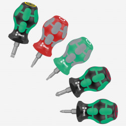 Набор коротких отвёрток Stubby Set 3 Wera