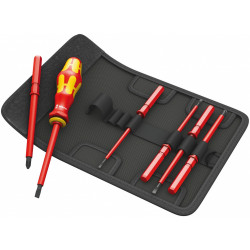 Набор отверток Kraftform Kompakt VDE 7 Universal 1,7 пр. Wera