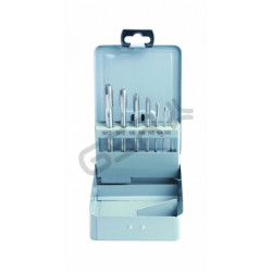 Набор машинных метчиков DIN371(M3-M10) DIN376(M12) - C/RSP 35° - HSSG - 7 предметов GSR