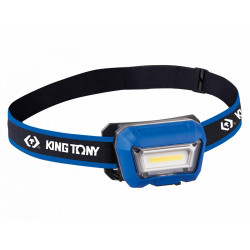 ФОНАРЬ СВЕТОДИОДНЫЙ, НАЛОБНЫЙ, 1 LED COB, 3,7 В KING TONY