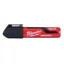Маркер INKZALL для стройплощадки супер-большой XL черный (5шт) Milwaukee