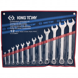 Набор комбинированных ключей, 6-32 мм, 12 предметов .KING TONY