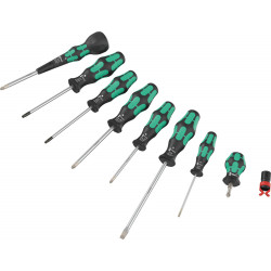 Набор отвёрток Kraftform Ball-Grip Set 2 , 9 пр., Wera