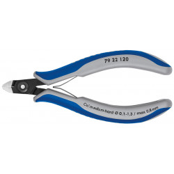 Бокорезы прецизионные, маленькая головка, 120 мм, 2-комп ручки Knipex