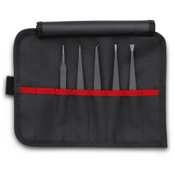Набор пинцетов углепластиковых ESD, 5 пр. Knipex