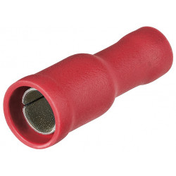 Гильзы трубчатые, изолированные, красные, Ø 4 мм, 0.5-1.0 мм², 100 шт Knipex
